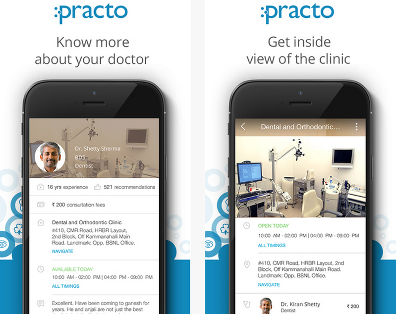 Aplikasi Practo Untuk Konsultasi Dengan Dokter