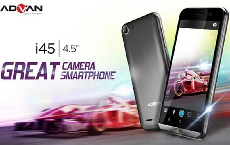 Spesifikasi dan Harga Ponsel Advan i45
