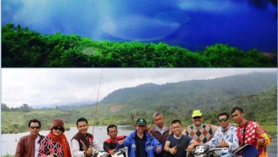 Danau Deduhuk di Desa Rantau Dedap, Kecamatan Semende Darat Ulu, Kabupaten Muara Enim