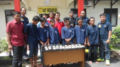 Enam Pemalak Sopir di Simpang Tanjung, Belimbing, Muara Enim Diamankan