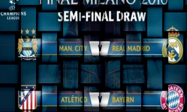 Jadwal Semi Final Liga Champions 2016