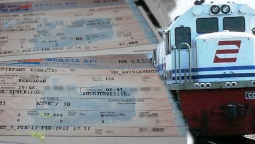 Tiket Online Kereta Api untuk Mudik Lebaran 2016