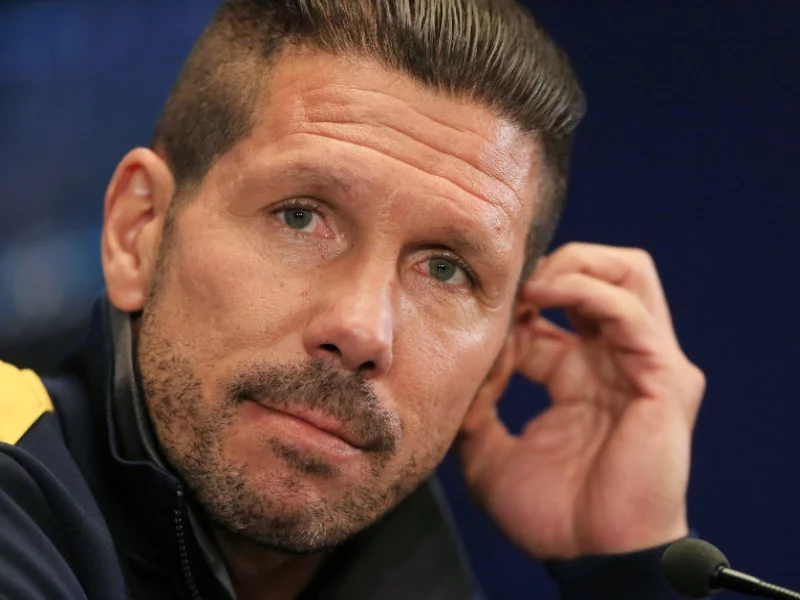 Pelatih Atletico Madrid Diego Simeone