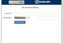 Cara Cek Penerima BPUM UMKM dengan Nomor KTP di eform.bri.co.id