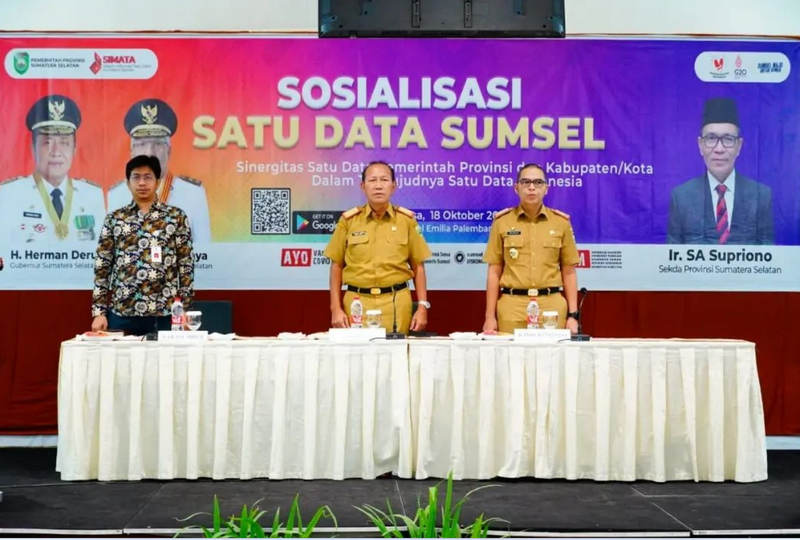 Sosialisasi Satu Data Sumsel Tahun 2022