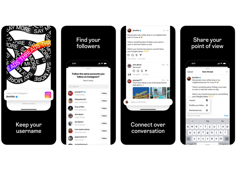Alikasi Threads Instagram