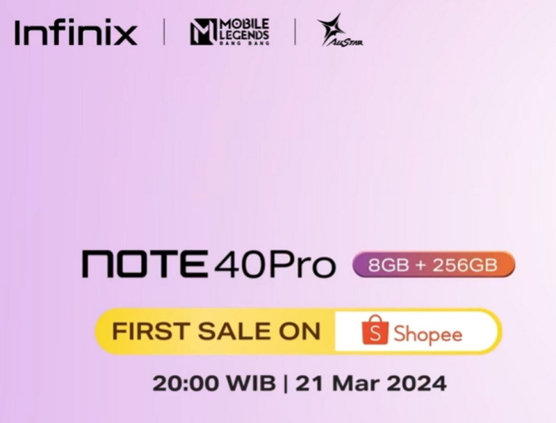 Harga Infinix Noto 40 Pro